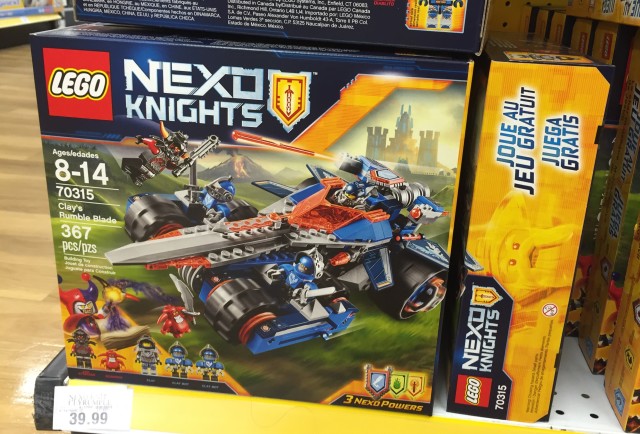 Nexo Knights Clay's Rumble Blade 70315