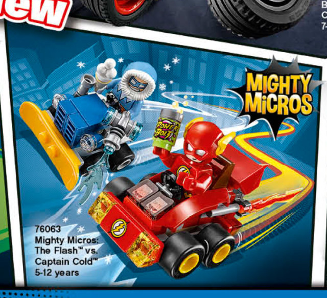 LEGO 2016 DC Mighty Micros Flash vs Captain Cold 76063