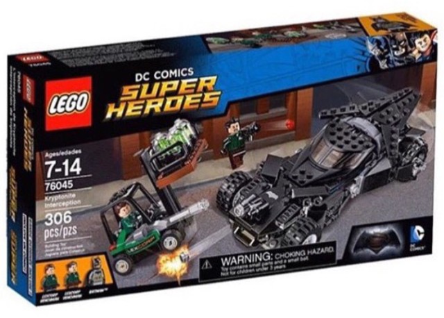 LEGO Batman vs. Superman Kryptonite Interception 76045 Box