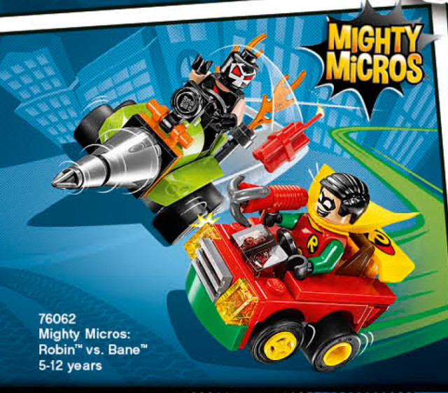 LEGO DC 2016 Robin vs Bane Mighty Micros 76062 Set