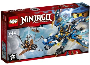 LEGO Ninjago 2016 Jay's Elemental Dragon 70602 Set Box