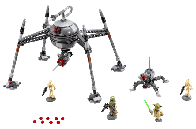 LEGO Star Wars Homing Spider Droid 75142 Winter 2016 Set