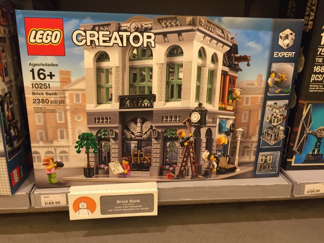 LEGO Brick Bank Set Released