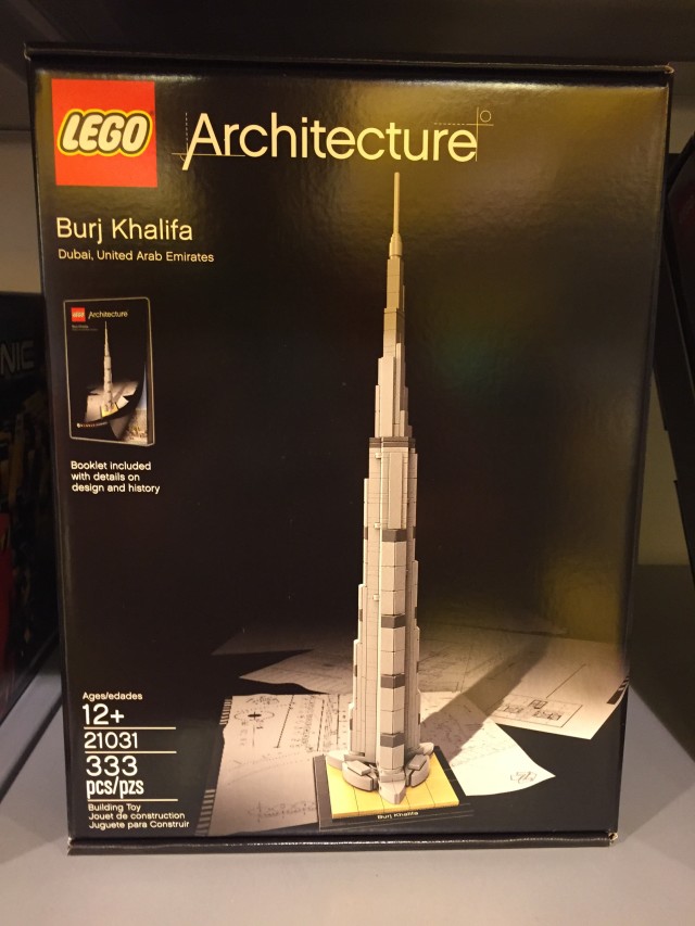 LEGO Burj Khalifa Architecure Set Box