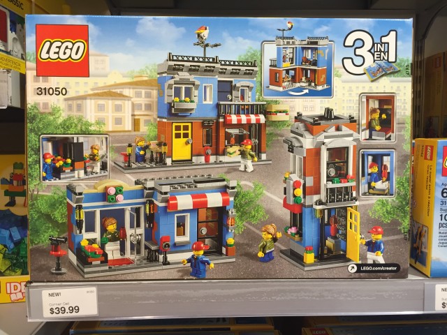 31050 LEGO Corner Deli Set Box Back