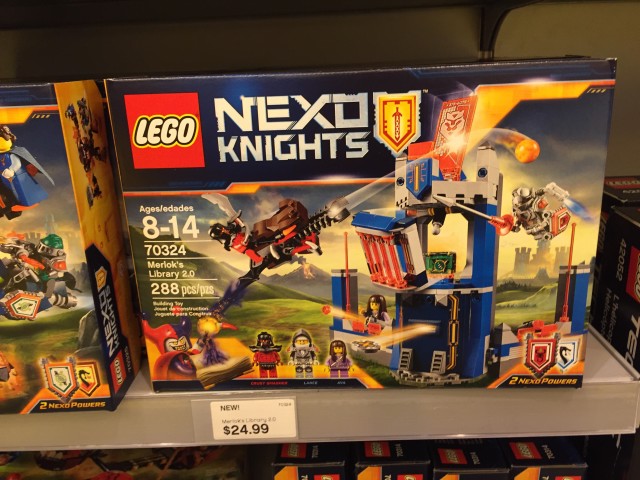 LEGO Nexo Knights Merlok's Library 2.0 Released