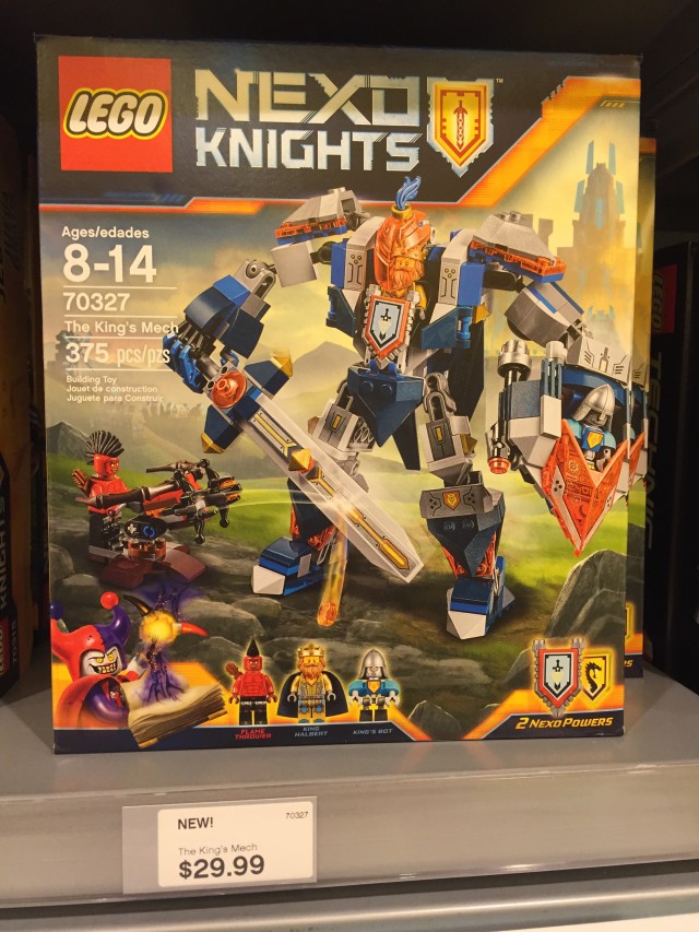 The King's Mech 70327 LEGO Nexo Knights Set Released