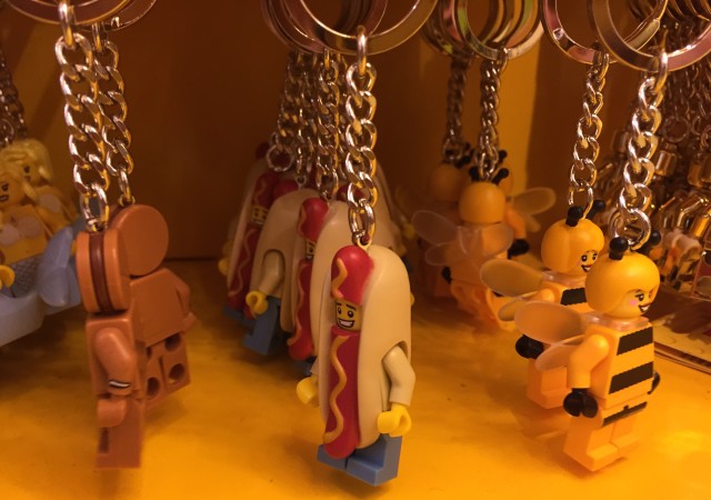 LEGO Hot Dog Guy Keychain Released January 2016