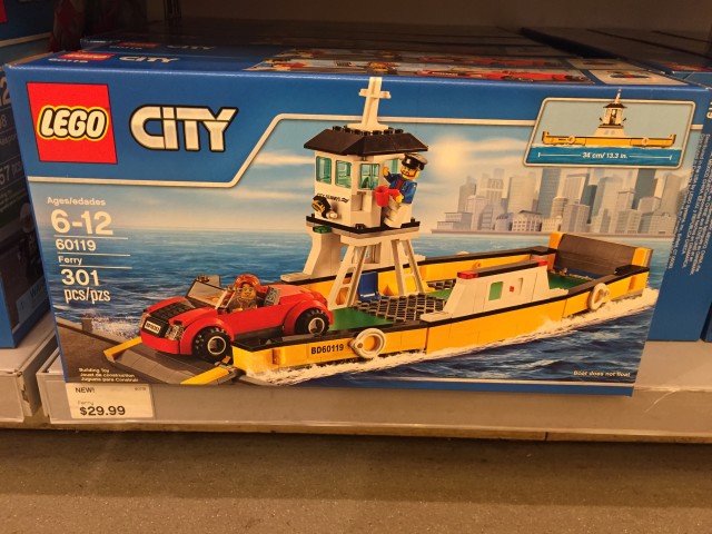 LEGO City Ferry 60119 Set Box