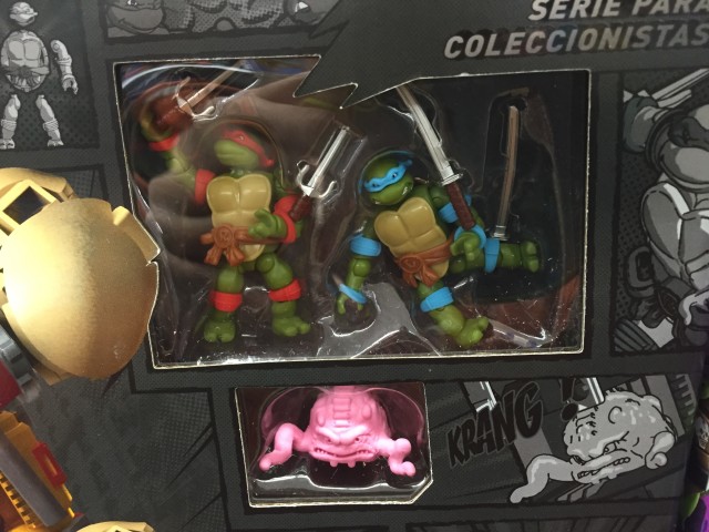 TMNT Collector Series Figures Krang Raphael Leonardo