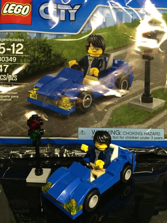 LEGO City 2016 Sports Car 30349 Set Built