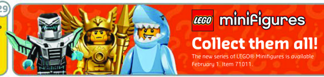 LEGO Minifigures Series 15 February 2016 Release Date